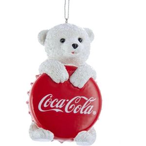 Kersthanger - Coca Cola beer met kroonkurk