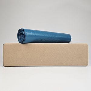 Blauwe Vuilniszakken | 200 Zakken | 120 Liter | Gerecycled LDPE | T60 | 70x110 cm - Blauwe Vuilniszakken 120 Liter, Afvalzakken 120 Liter Extra Stevig, Vuilniszakken 70x110 Power, Blauwe Vuilniszakken Extra Dik