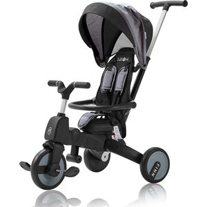 FableKids® Driewieler 7in1 Kinderdriewieler Kinderen Stuurfiets Baby Wandelwagen