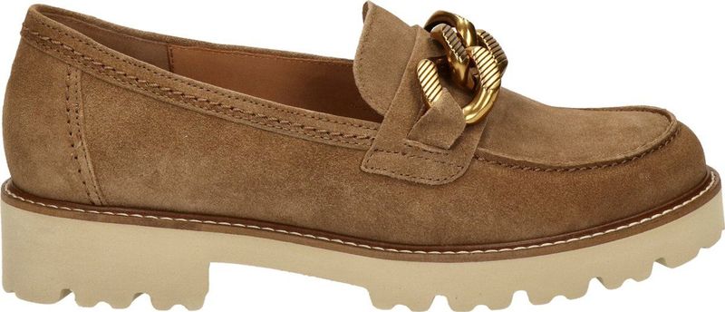 Gabor Beste Fitting dames loafer - Cognac - Maat 41