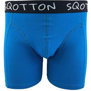 Boxershort - SQOTTON® - Basic - Aqua Blauw - Maat L