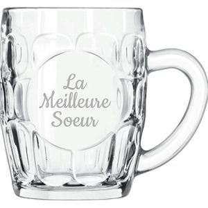 Bierpul gegraveerd - 55cl - La Meilleure Soeur