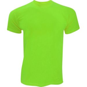 Fruit Of The Loom Heren Originele T-shirt  korte mouwen (Lime)