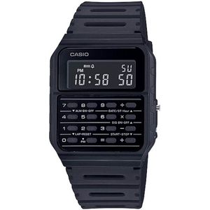 Casio Casio Collection Vintage CA-53WB-1BEF Horloge - Kunststof - Zwart - Ø 38.5 mm