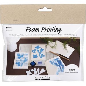 CC Mini Hobbyset Foam Druk Kaart met Dessin