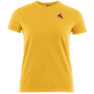 KLÄTTERMUSEN Runa NMD T-shirt Met Korte Mouwen Dames - Pure Yellow - XXS