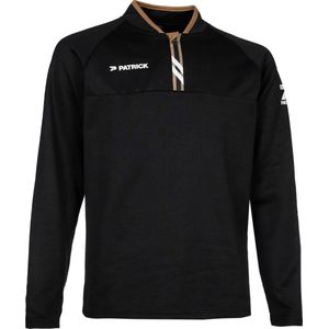 Patrick Dynamic Trainingssweater Kinderen - Zwart / Goud | Maat: 5/6