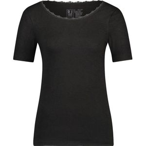 RJ Bodywear Thermo dames T-shirt kant (1-pack) - zwart - Maat: M