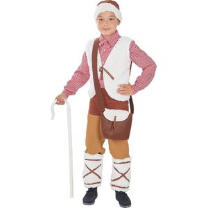 FUNIDELIA Herder Kostuum Voor voor jongens - Maat: 135 - 152 cm - Bruin