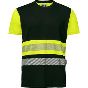 ProJob 6020 SIGNALISATIET-SHIRT EN ISO 20471 KLASSE 1 646020 - Geel/Zwart - M