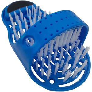 Voetwasmachine, voetborstel, douche, voetmassageapparaat, pantoffels, voetreiniging, borstels, voetverzorging, voetreiniging, borstels, slipper met zuignap om op de grond te plakken voor douche, spa