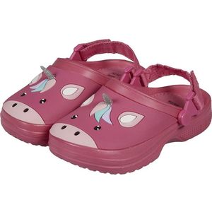 XQ - Tuinklompen Kinderen - Unicorn - Roze - Tuinschoenen - Clogs kinderen - Garden Clogs kids