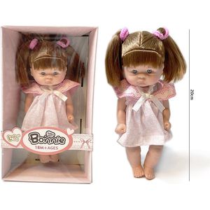 Reborn babypop - Schattige speelgoed pop - Bonnie - 20CM