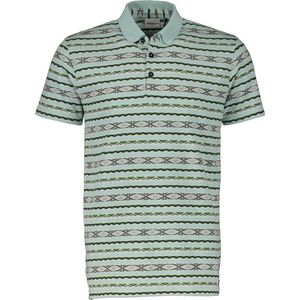 No Excess Polo - Modern Fit - Groen - 3XL Grote Maten