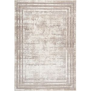 Lalee Paris | Modern Vloerkleed Laagpolig | Taupe | Tapijt | Karpet | Nieuwe Collectie 2024 | Hoogwaardige Kwaliteit | 280x370 cm