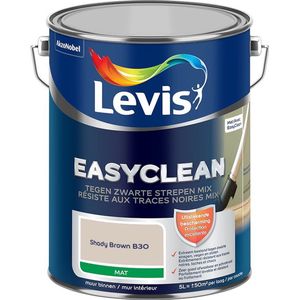 Levis EasyClean - Tegen Zwarte Strepen Mengverf - Mat - Shady Brown B30 - 5L