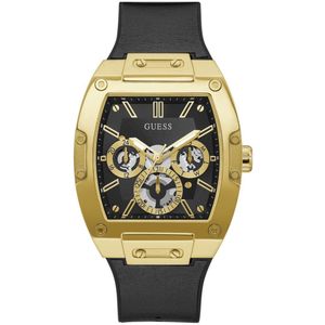 Guess GW0202G1 horloge heren chronograaf double square en rubber band