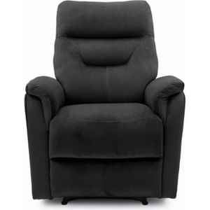 Relaxfauteuil Breda | 79 x 96 x 100 cm | Manueel verstelbaar | Zwart