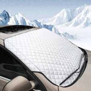 Voorruit delen, ultra-dikke Voorruit delen, zonneklep, wintertegen snow, ijs, vorst, zon, UV-stof, waterbestendig (140 x 90 cm)