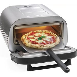 Professionele Pizzaoven met Afneembare Vuurvaste Steen - 32 cm, 1700 W, Bakt in 2 Minuten