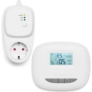 Draadloze Thermostaat met Stekker - Compatibel met Bosch Infraroodverwarming - Set met Timer Functie