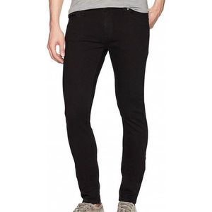 Nudie skinny lin zwarte jeans valt kleiner - Maat W27-L32