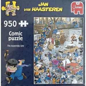 Jan van Haasteren 950 stukjes comic puzzle jumbo The Assembly line puzzel De lopende band
