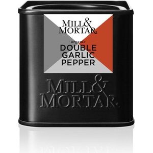 Mill & Mortar - Bio - Double Garlic Pepper - Kruidenmix van look en peper