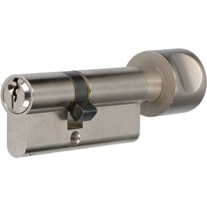 S2 veiligheidscilinder S6 K70/45 SKG 2, knopcilinder (verschillend sluitend)