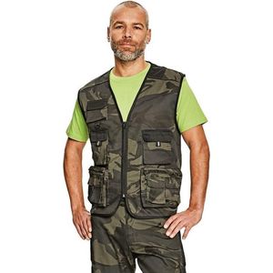 Camouflage vest groen maat XXL