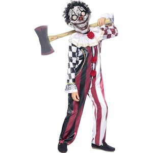 FUNIDELIA Premium Enge Clown Kostuum voor Jongens - 122 - 134 cm