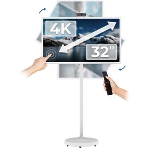 Draagbare Televisie 32 Inch - Smart TV - Touchscreen - Op Wielen