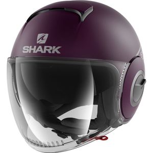 Shark Shark Nano Street Neon Mat Pearl Silver Pearl PSP XL - Maat XL - Helm
