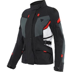 Dainese Carve Master 3 Lady Gore-Tex Jacket Black Ebony Lava Red 38 - Maat - Jas