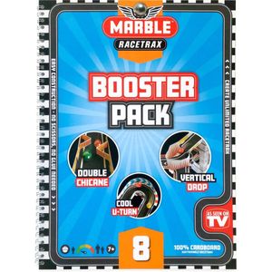 Marble Racetrax - Knikkerbaan - Racebaan - Booster Pack - Uitbreidingspakket - 8 Sheets