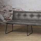 SIDD Seda bench 185 - fabric cherokee 1 grey