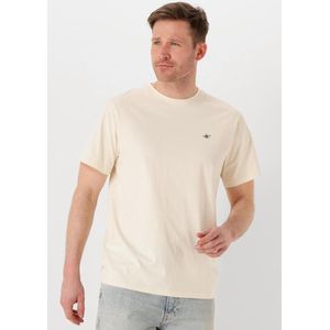 Forét Element T-shirt Polo's & T-shirts Heren - Ecru - Maat L