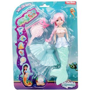 Toi Toys Mermaids Zeemeermin pop 21cm