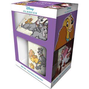 Disney Lady And The Tramp Playfull Pups Gift Set