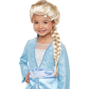 JAKKS PACIFIC - Luxe Elsa Frozen 2 pruik voor meisjes