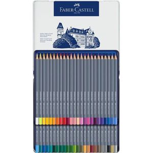 Faber-Castell aquarel kleurpotlood - Goldfaber - blik 48 stuks - FC-114648