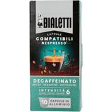 Bialetti Decaffeinato - Nespresso Compatible Capsules - 10st
