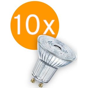 10 stuks | OP=OP Ledvance LED GU10 3.4W/927 36º 230lm Dimbaar Ø5cm Cri90 | GU10 | Extra Warm Wit | 3.4 watt | 40.000 Branduren