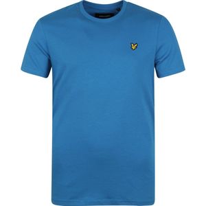 Lyle and Scott - T-shirt Lichtblauw - Heren - Maat L - Modern-fit