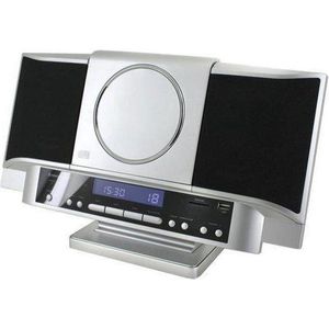 Soundmaster DISC4011 (silber) - Stereoanlage (Line-In)