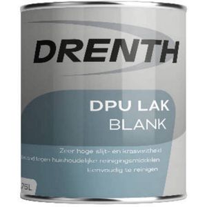 Drenth Dpu Lak Gloss - Lakverf - Transparant - Binnen en buiten - Terpentine basis - Hoogglans