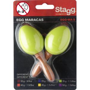 Stagg Maracas EGG-MA S/GR Groen