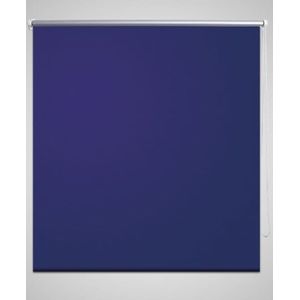The Living Store Verduisterende Rolgordijnen - Marine Blauw - 100 x 175 cm - Thermische Eigenschappen