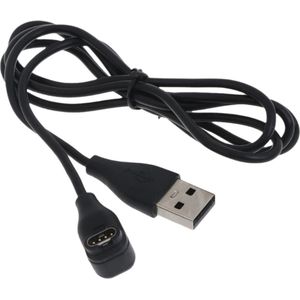 DrPhone G4 USB Kabel – 90 Graden Elleboog Oplaadkabel Geschikt voor o.a Garmin Fenix 7 /7S /7X /6X/6/6S/5/5S/5X / Garmin Venu / Vivoactive 3 / 3S / 4 / Vivosport / Vivomove / Forerunner 935 / 945 45 45S 245 – Zwart