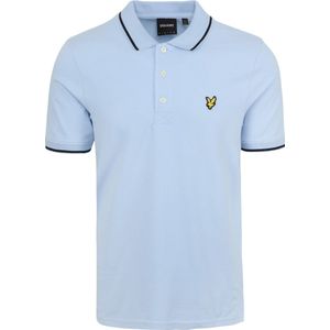 Lyle and Scott - Polo Lichtblauw Heren Poloshirt